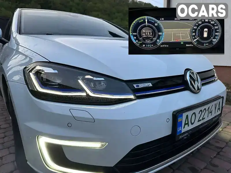 Хэтчбек Volkswagen e-Golf 2018 null_content л. Автомат обл. Закарпатская, Ужгород - Фото 1/21