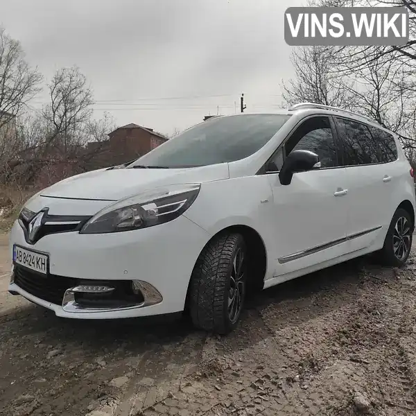 Мінівен Renault Grand Scenic 2014 2 л. Автомат обл. Вінницька, Жмеринка - Фото 1/21