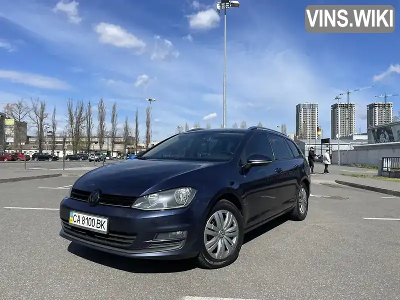 Універсал Volkswagen Golf 2014 2 л. Автомат обл. Черкаська, Корсунь-Шевченківський - Фото 1/21