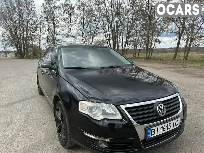 Седан Volkswagen Passat 2007 1.98 л. Ручная / Механика обл. Полтавская, Лубны - Фото 1/16