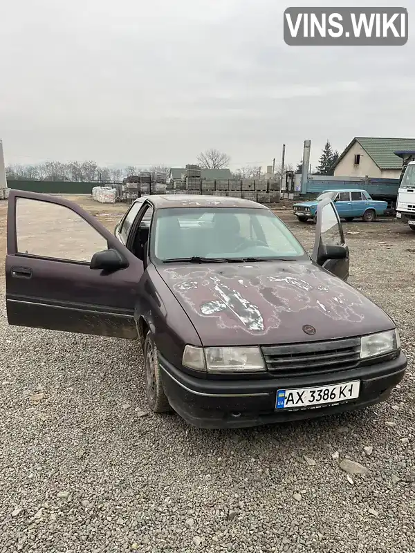 Седан Opel Vectra 1992 1.6 л. Ручная / Механика обл. Закарпатская, Хуст - Фото 1/9