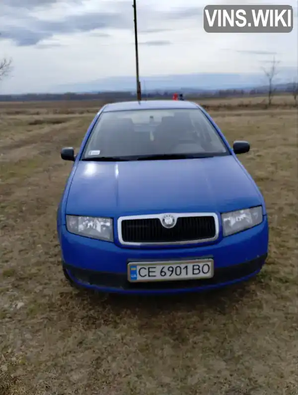 Хэтчбек Skoda Fabia 2001 1.39 л. Ручная / Механика обл. Черновицкая, Сторожинец - Фото 1/13