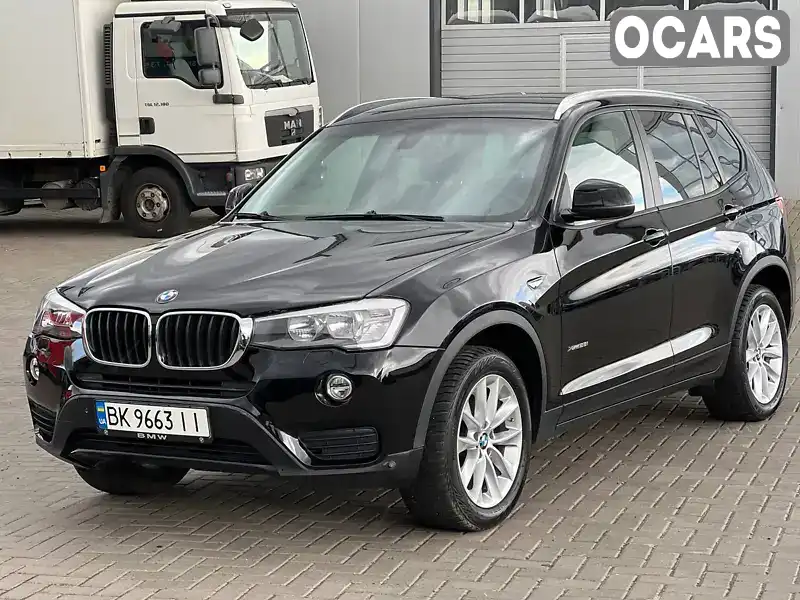 Позашляховик / Кросовер BMW X3 2016 2 л. Автомат обл. Рівненська, Рівне - Фото 1/21