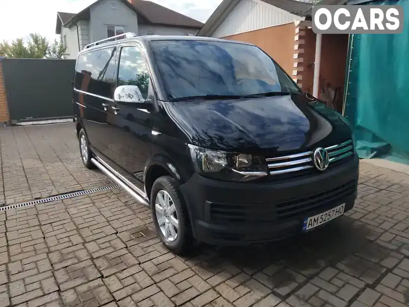 WV1ZZZ7HZKX011739 Volkswagen Transporter 2018 Мінівен 2 л. Фото 1