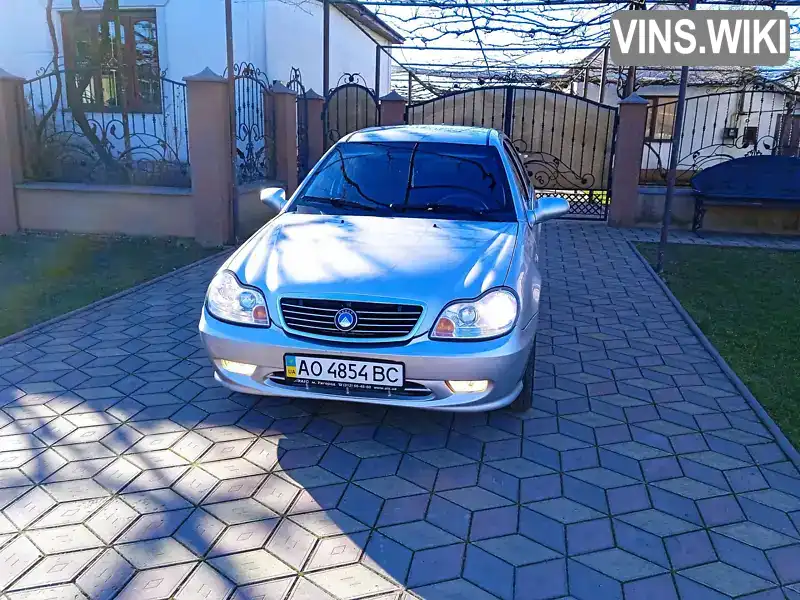 Седан Geely CK 2013 1.5 л. Ручна / Механіка обл. Закарпатська, Мукачево - Фото 1/13