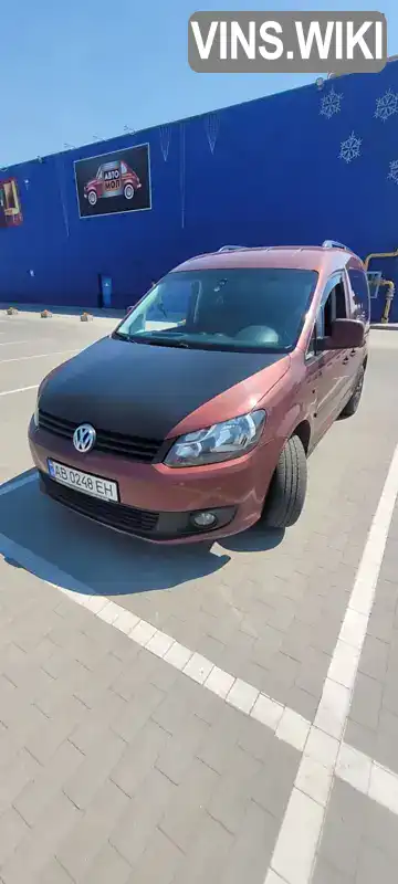 Мінівен Volkswagen Caddy 2011 1.6 л. Ручна / Механіка обл. Вінницька, Вінниця - Фото 1/18