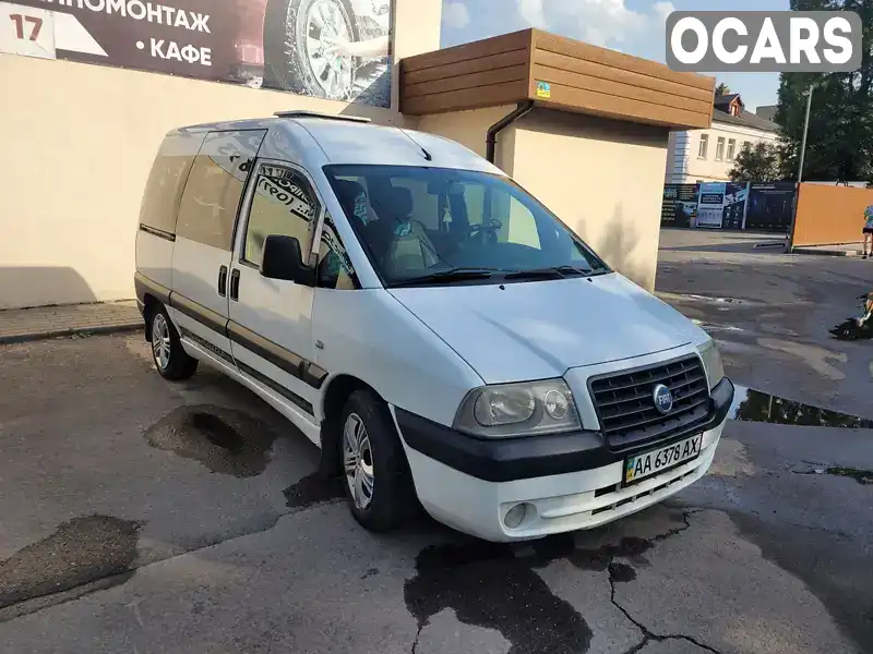 Мінівен Fiat Scudo 2005 2 л. Ручна / Механіка обл. Черкаська, Черкаси - Фото 1/11