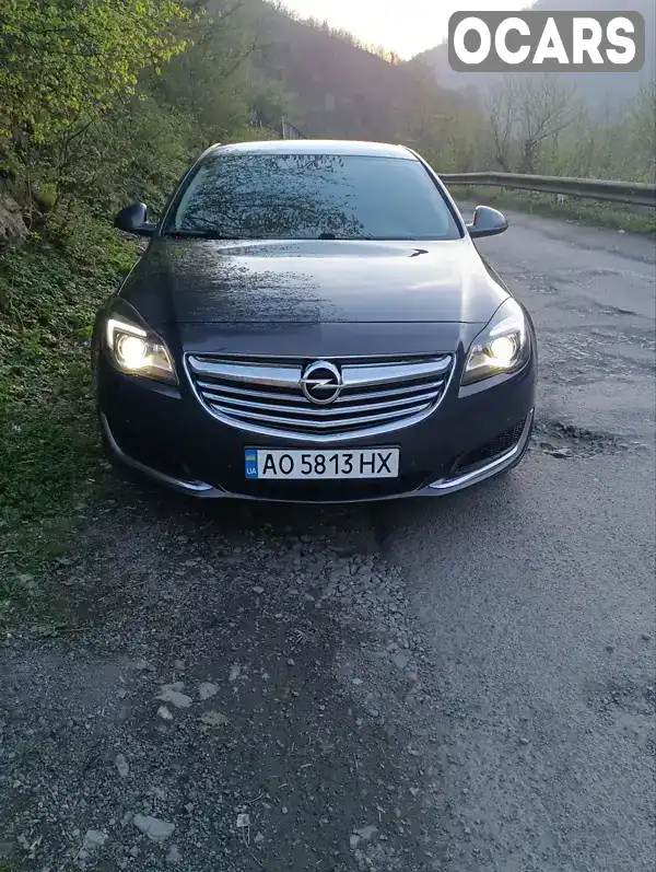 Седан Opel Insignia 2013 1.96 л. Ручная / Механика обл. Закарпатская, Рахов - Фото 1/17