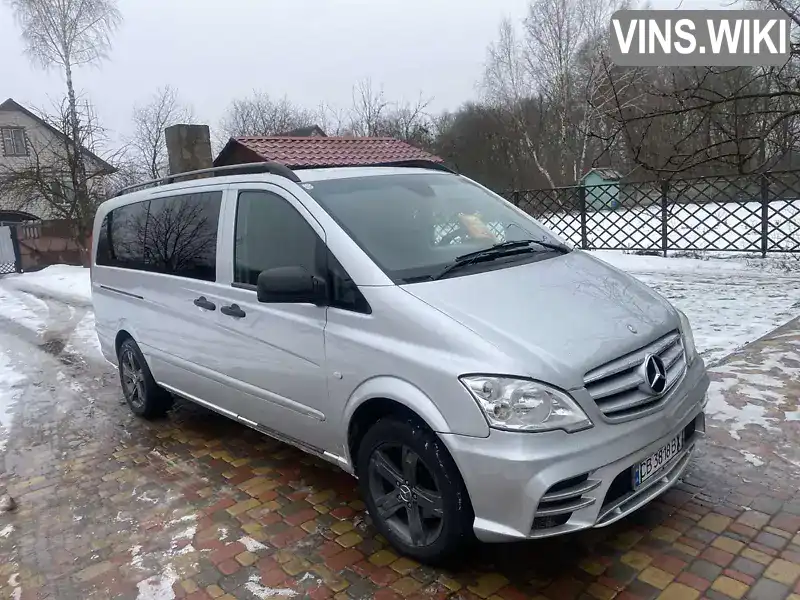 Минивэн Mercedes-Benz Vito 2013 2.14 л. Автомат обл. Черниговская, Нежин - Фото 1/11