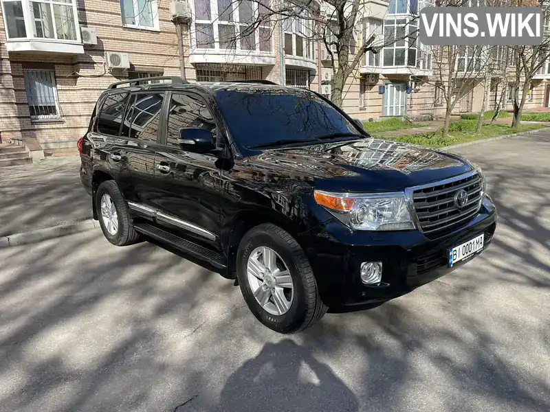 Позашляховик / Кросовер Toyota Land Cruiser 2013 4.46 л. Автомат обл. Полтавська, Полтава - Фото 1/21