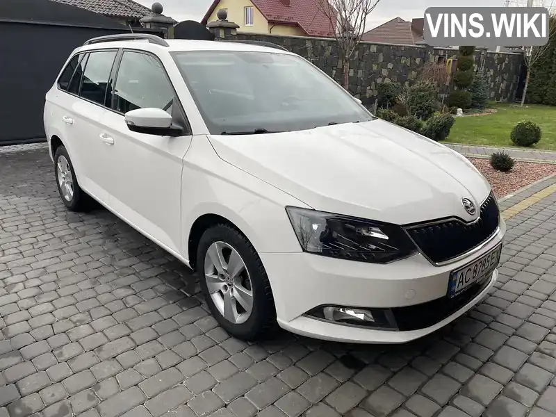 Універсал Skoda Fabia 2016 1.42 л. Автомат обл. Волинська, Луцьк - Фото 1/18