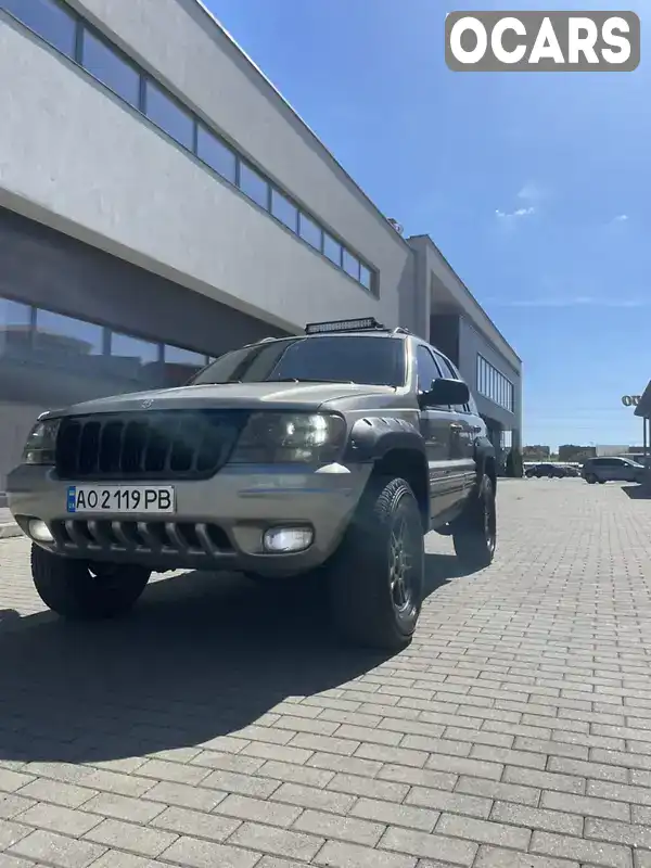 Позашляховик / Кросовер Jeep Grand Cherokee 2000 3.12 л. Автомат обл. Закарпатська, Мукачево - Фото 1/21