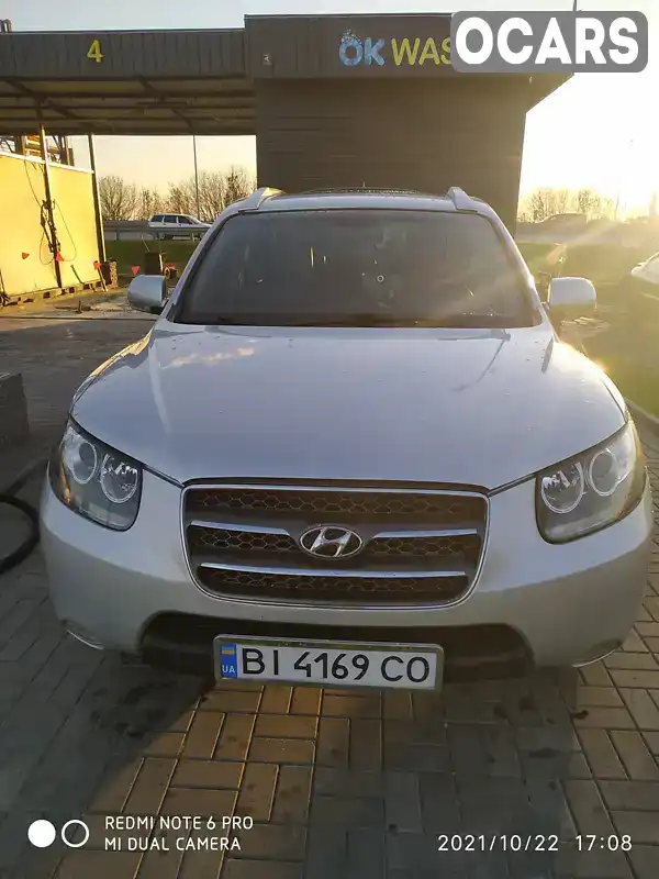 Позашляховик / Кросовер Hyundai Santa FE 2009 2.66 л. Типтронік обл. Полтавська, Пирятин - Фото 1/12