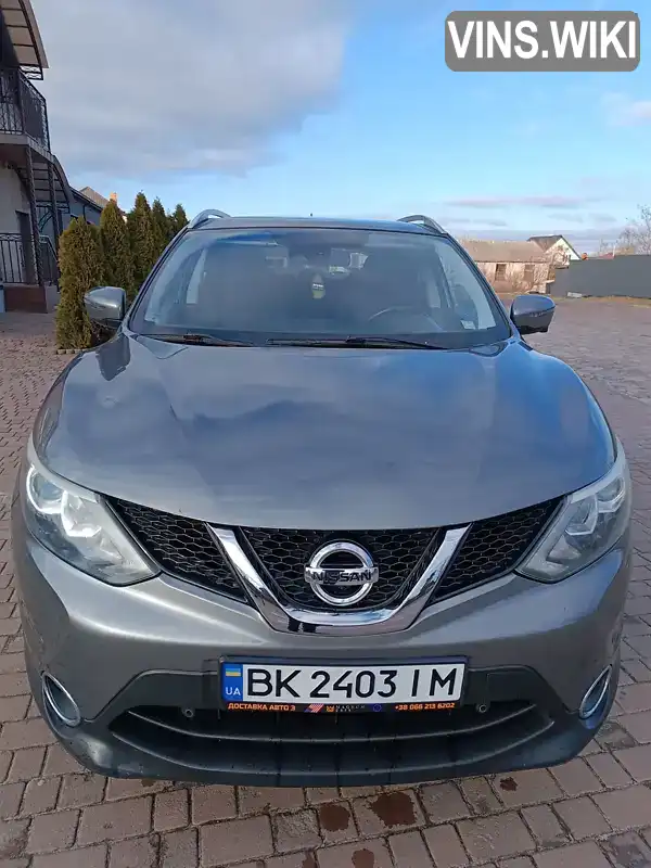 Позашляховик / Кросовер Nissan Qashqai 2014 1.5 л. Ручна / Механіка обл. Рівненська, Сарни - Фото 1/18