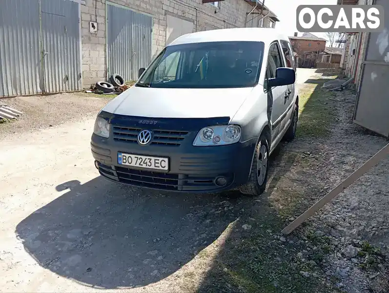 Минивэн Volkswagen Caddy 2007 1.9 л. Ручная / Механика обл. Тернопольская, Збараж - Фото 1/12