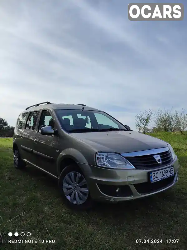 Седан Dacia Logan 2009 1.6 л. Ручна / Механіка обл. Львівська, Радехів - Фото 1/21