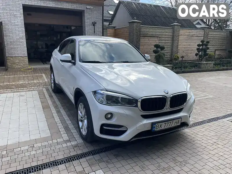 Внедорожник / Кроссовер BMW X6 2017 2.99 л. Автомат обл. Хмельницкая, Каменец-Подольский - Фото 1/21