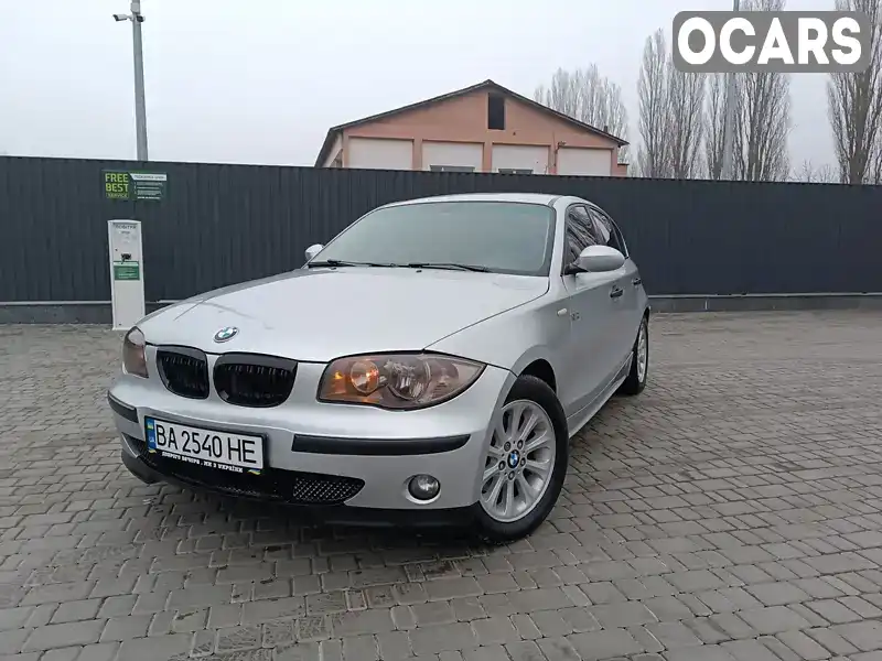 Хетчбек BMW 1 Series 2005 1.6 л. Ручна / Механіка обл. Кіровоградська, Кропивницький (Кіровоград) - Фото 1/9