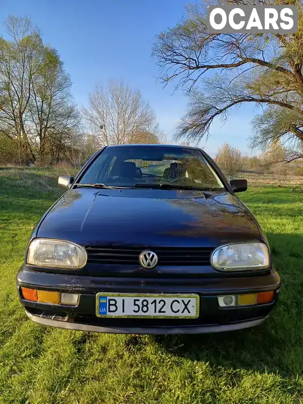 Хетчбек Volkswagen Golf 1992 1.4 л. Ручна / Механіка обл. Полтавська, Миргород - Фото 1/20