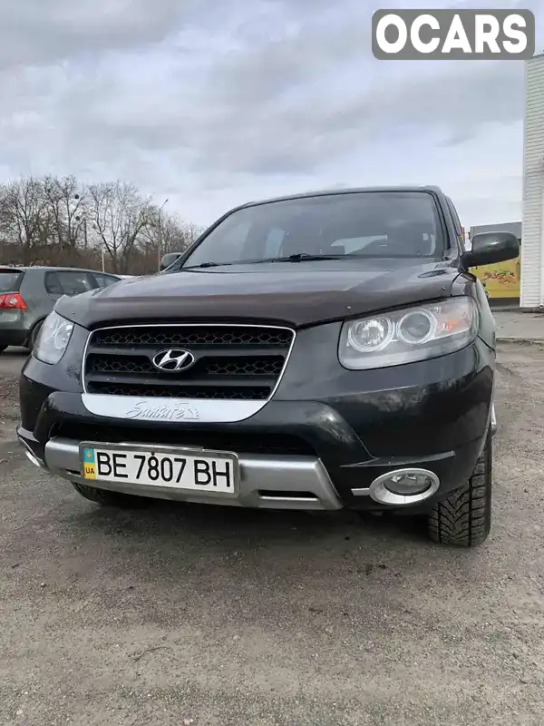 Позашляховик / Кросовер Hyundai Santa FE 2008 2.66 л. Автомат обл. Черкаська, Сміла - Фото 1/7