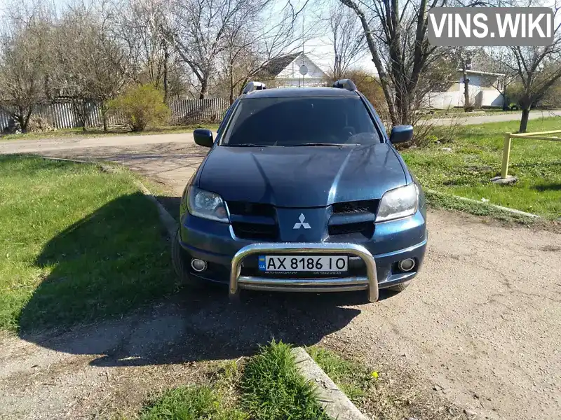 Позашляховик / Кросовер Mitsubishi Outlander 2003 2 л. Ручна / Механіка обл. Харківська, Сахновщина - Фото 1/8