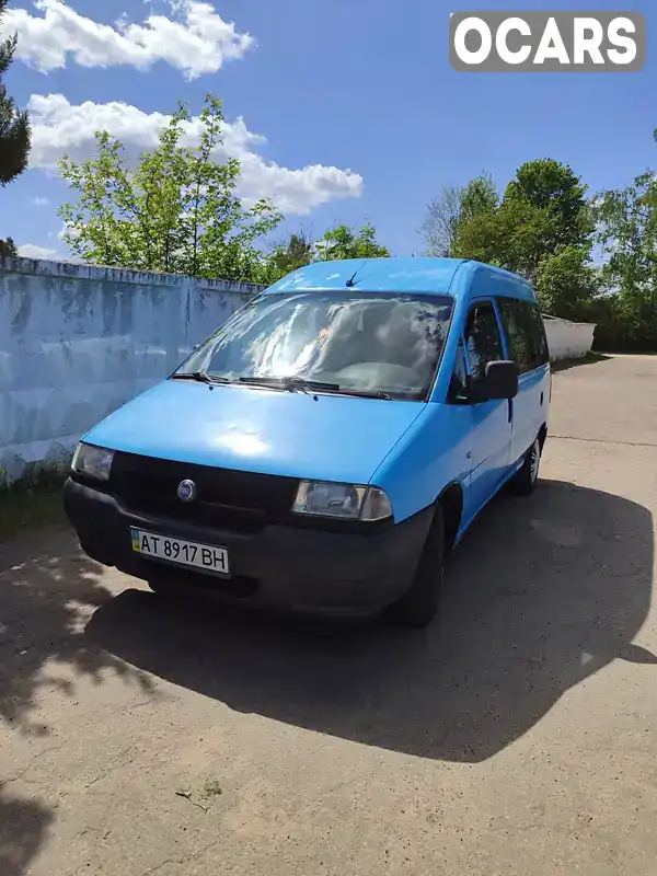 Мінівен Fiat Scudo 2001 1.9 л. Ручна / Механіка обл. Івано-Франківська, Надвірна - Фото 1/14