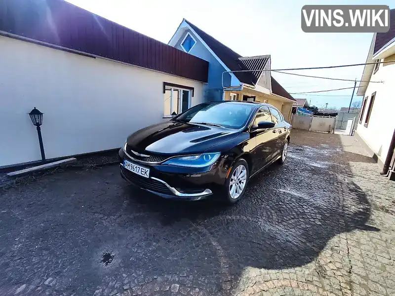 Седан Chrysler 200 2015 2.36 л. Автомат обл. Житомирская, Андрушевка - Фото 1/13