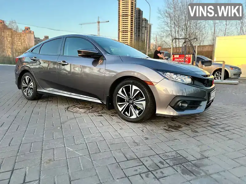 Седан Honda Civic 2015 1.5 л. Варіатор обл. Київська, Київ - Фото 1/19