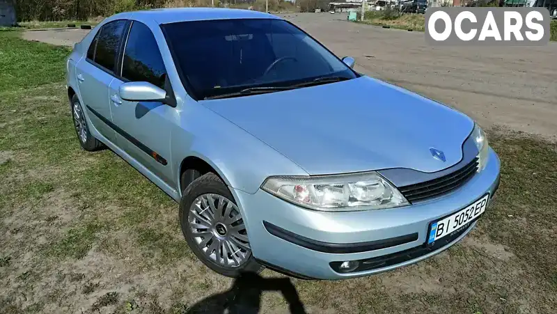 Ліфтбек Renault Laguna 2002 1.6 л. Ручна / Механіка обл. Полтавська, Полтава - Фото 1/21