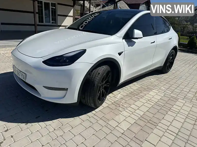 Внедорожник / Кроссовер Tesla Model Y 2022 null_content л. Автомат обл. Винницкая, Могилев-Подольский - Фото 1/11