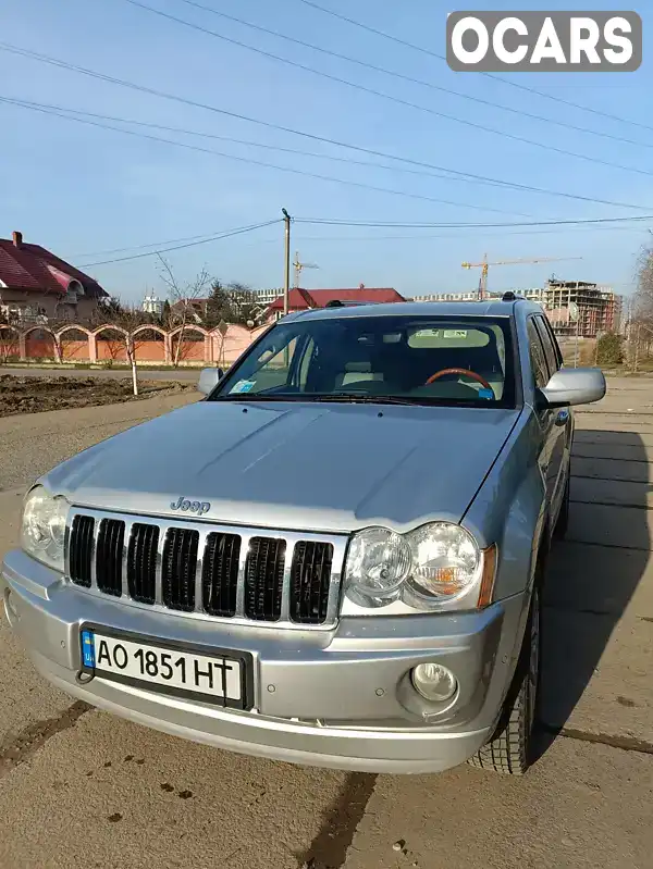 Внедорожник / Кроссовер Jeep Grand Cherokee 2007 2.99 л. Автомат обл. Закарпатская, Ужгород - Фото 1/15