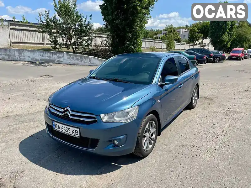 Седан Citroen C-Elysee 2013 1.56 л. Ручна / Механіка обл. Київська, Київ - Фото 1/21