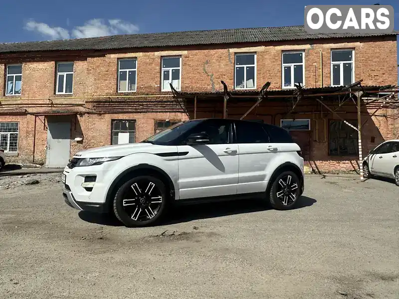 Внедорожник / Кроссовер Land Rover Range Rover Evoque 2013 2.18 л. Автомат обл. Черкасская, Черкассы - Фото 1/19