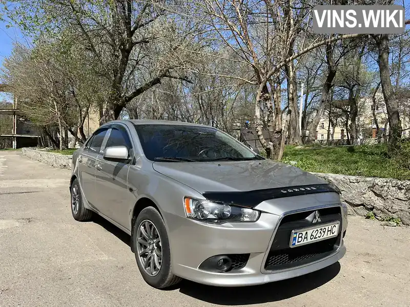 Седан Mitsubishi Lancer 2012 1.59 л. Ручна / Механіка обл. Кіровоградська, Кропивницький (Кіровоград) - Фото 1/14