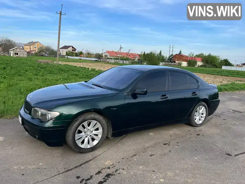 Седан BMW 7 Series 2003 3 л. Автомат обл. Закарпатська, Ужгород - Фото 1/21