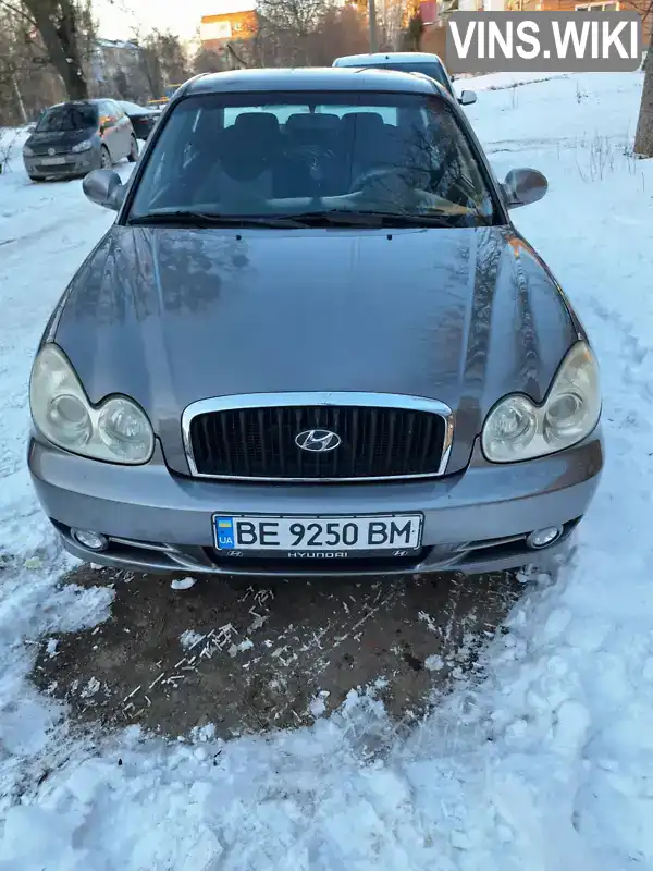 Седан Hyundai Sonata 2004 2 л. Ручна / Механіка обл. Черкаська, Умань - Фото 1/10