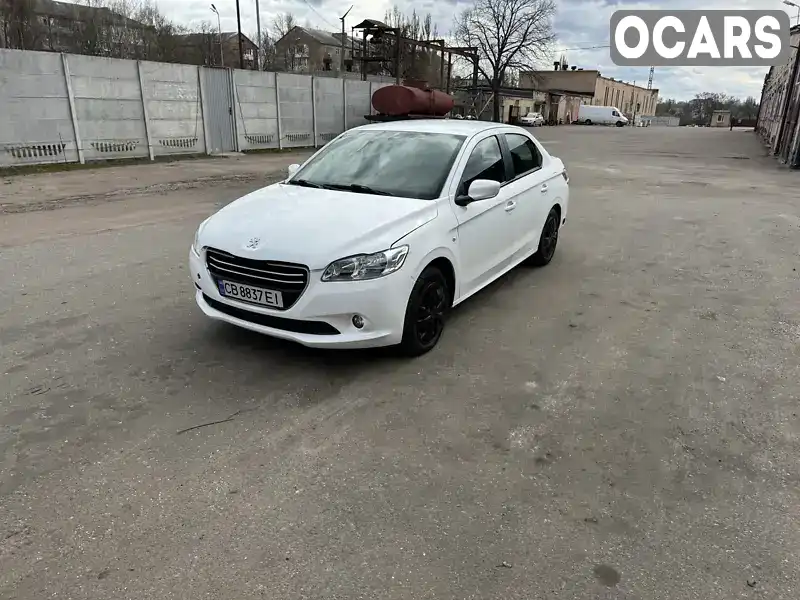 Седан Peugeot 301 2014 1.2 л. Ручна / Механіка обл. Чернігівська, Чернігів - Фото 1/21