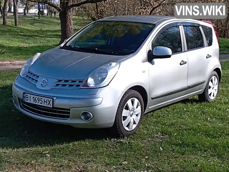 Хэтчбек Nissan Note 2008 1.39 л. Ручная / Механика обл. Полтавская, Кременчуг - Фото 1/14