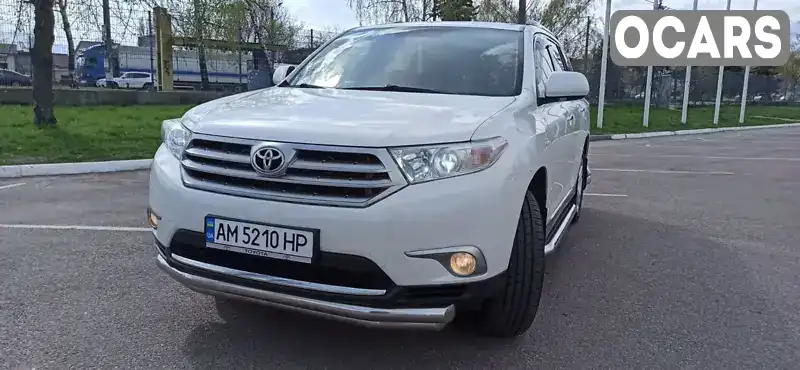 Позашляховик / Кросовер Toyota Highlander 2012 3.46 л. Автомат обл. Житомирська, Житомир - Фото 1/21