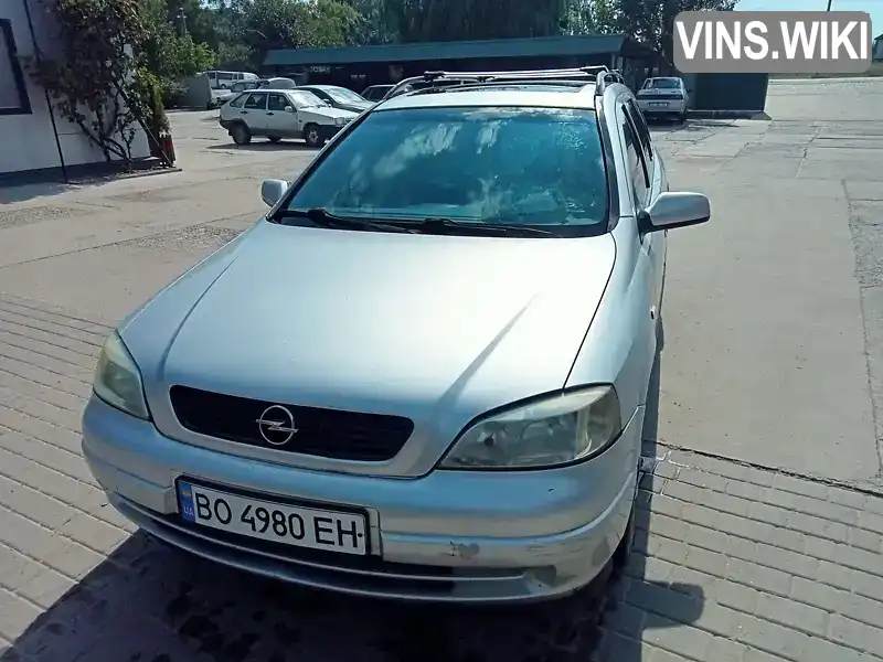 Универсал Opel Astra 2000 1.69 л. Ручная / Механика обл. Хмельницкая, Теофиполь - Фото 1/3