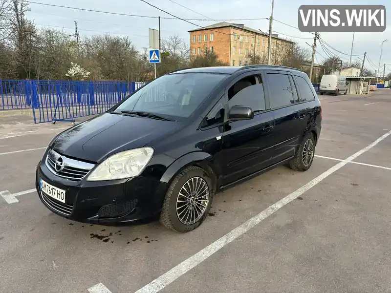 W0L0AHM75AG033722 Opel Zafira 2009 Мінівен 1.69 л. Фото 1