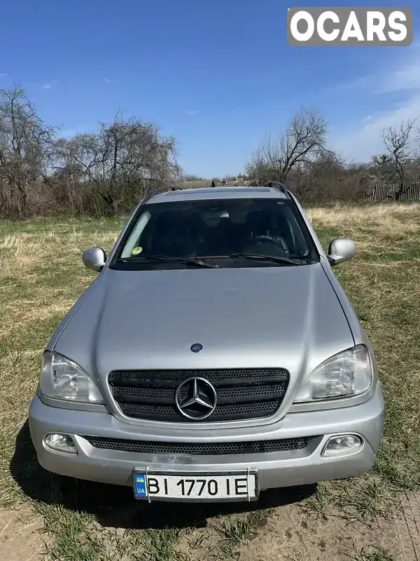 Позашляховик / Кросовер Mercedes-Benz M-Class 2000 3.2 л. Автомат обл. Полтавська, Полтава - Фото 1/12