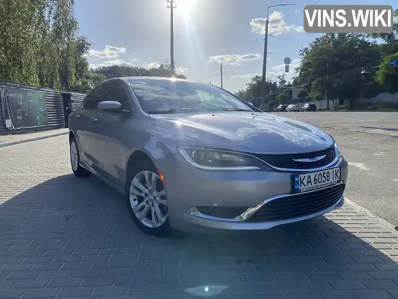 Седан Chrysler 200 2015 2.4 л. Автомат обл. Киевская, Киев - Фото 1/20