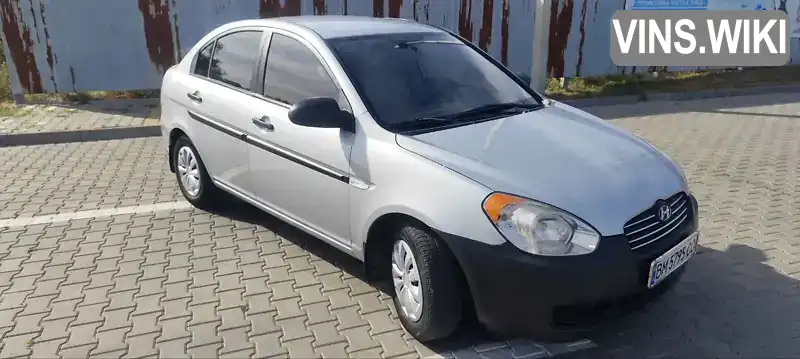 Седан Hyundai Accent 2008 1.4 л. Ручна / Механіка обл. Сумська, Суми - Фото 1/8