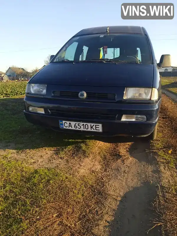 Минивэн Fiat Scudo 2000 2 л. Ручная / Механика обл. Черкасская, Черкассы - Фото 1/15