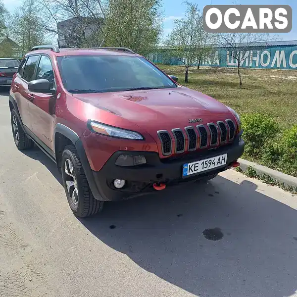 Позашляховик / Кросовер Jeep Cherokee 2014 3.24 л. Автомат обл. Дніпропетровська, Кам'янське (Дніпродзержинськ) - Фото 1/8