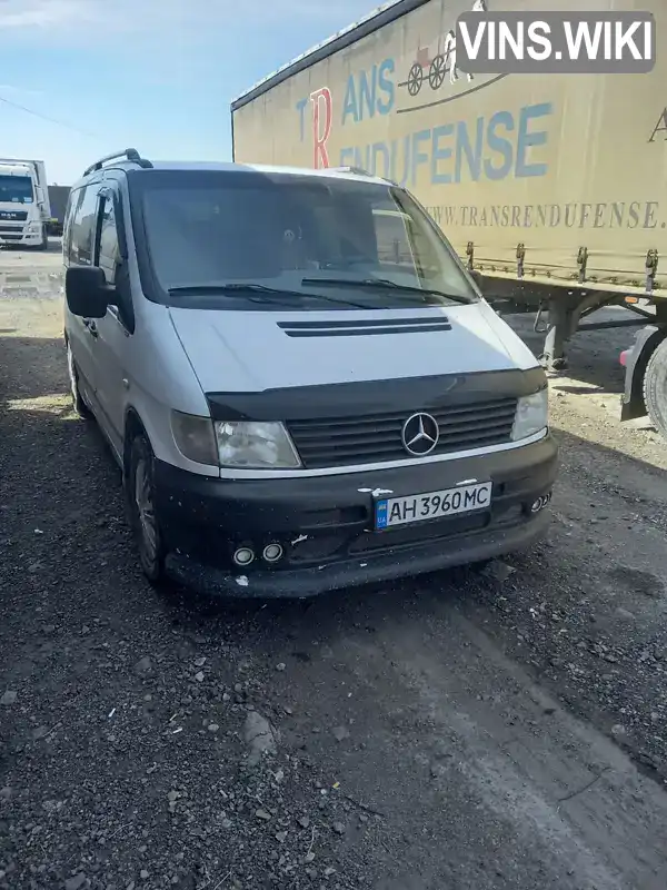 Мінівен Mercedes-Benz Vito 2004 2.15 л. Ручна / Механіка обл. Дніпропетровська, Дніпро (Дніпропетровськ) - Фото 1/7