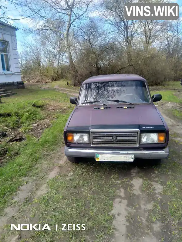 Седан ВАЗ / Lada 2107 2002 1.6 л. Ручная / Механика обл. Днепропетровская, Царичанка - Фото 1/6