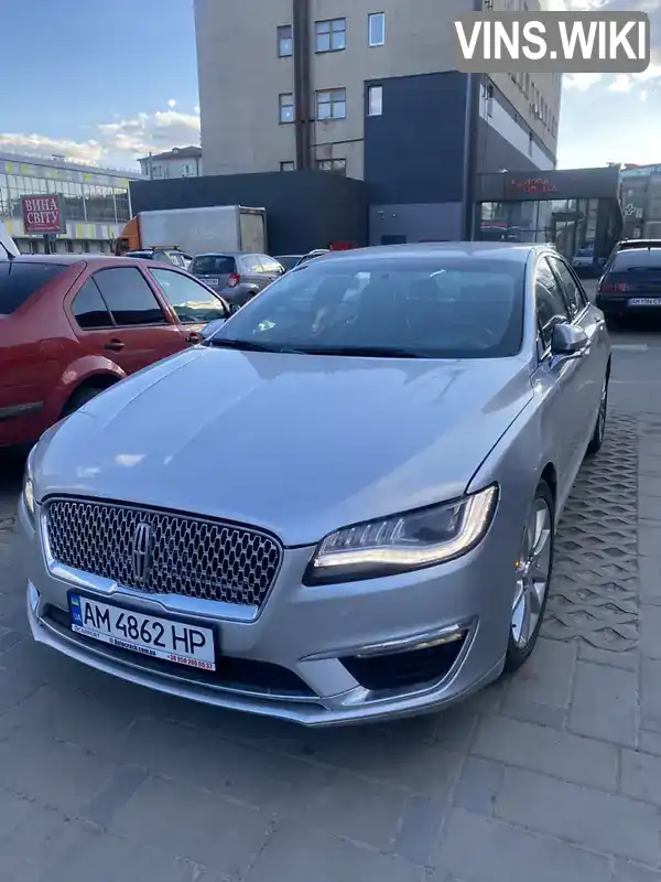 Седан Lincoln MKZ 2017 2 л. Автомат обл. Житомирская, Житомир - Фото 1/14