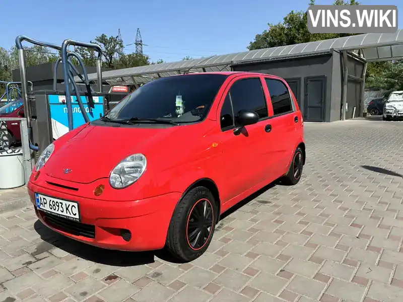 Хэтчбек Daewoo Matiz 2011 0.8 л. Ручная / Механика обл. Запорожская, Запорожье - Фото 1/7